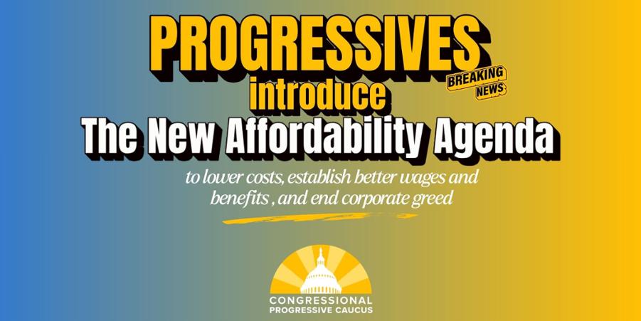 Read More - PROGRESSIVE CAUCUS ANNOUNCES ‘NEW AFFORDABILITY AGENDA’